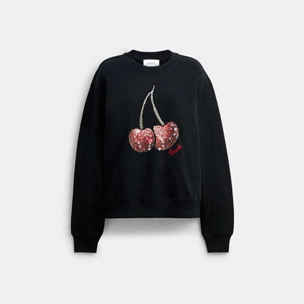 Cherry Crewneck Sweatshirt